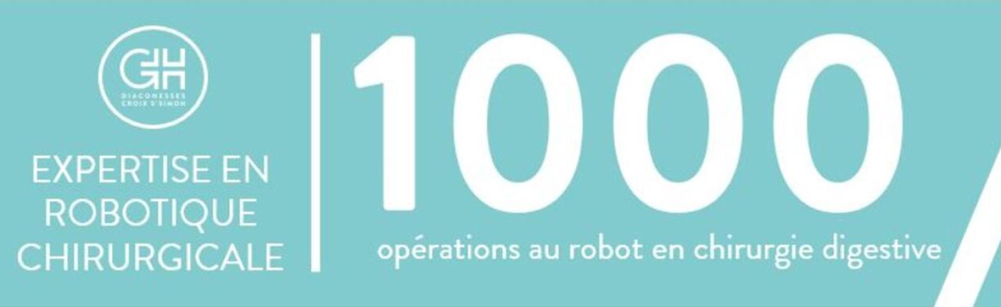 1000è opération au robot