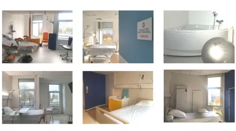 Photographies des nouveaux locaux de la maternité des Diaconesses