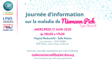 Journée de Niemann Pick (type AB et B)