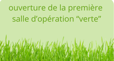 green bloc et salle verte